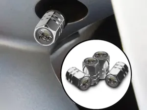 Valve Stem Caps Car Domed Design